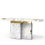 Консоль EMPIRE CARRARA, дизайн Boca do Loco Консоль EMPIRE CARRARA, дизайн Boca do Loco