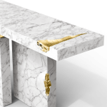 Консоль EMPIRE CARRARA, дизайн Boca do Loco Консоль EMPIRE CARRARA, дизайн Boca do Loco