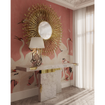 Консоль EMPIRE CARRARA, дизайн Boca do Loco Консоль EMPIRE CARRARA, дизайн Boca do Loco