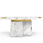 Консоль EMPIRE CARRARA, дизайн Boca do Loco Консоль EMPIRE CARRARA, дизайн Boca do Loco