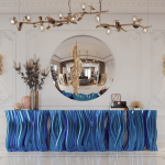 Консоль MONOCHROME BLUE SIDEBOARD, дизайн Boca do Loco Консоль MONOCHROME BLUE SIDEBOARD, дизайн Boca do Loco