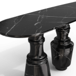 Консоль PIETRA NERO MARQUINA, дизайн Boca do Loco Консоль PIETRA NERO MARQUINA, дизайн Boca do Loco