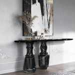 Консоль PIETRA NERO MARQUINA, дизайн Boca do Loco Консоль PIETRA NERO MARQUINA, дизайн Boca do Loco