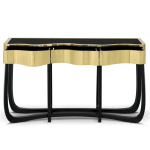 Консоль SINUOUS GOLD, дизайн Boca do Loco Консоль SINUOUS GOLD, дизайн Boca do Loco