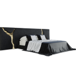 Кровать LAPIAZ BLACK, дизайн Boca do Lobo Кровать LAPIAZ BLACK, дизайн Boca do Lobo
