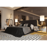 Кровать LAPIAZ BLACK, дизайн Boca do Lobo Кровать LAPIAZ BLACK, дизайн Boca do Lobo