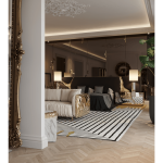 Кровать LAPIAZ BLACK, дизайн Boca do Lobo Кровать LAPIAZ BLACK, дизайн Boca do Lobo