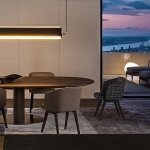 Стол обеденный Bellagio, дизайн Minotti Стол обеденный Bellagio, дизайн Minotti