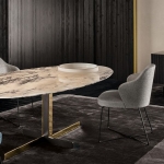 Стол обеденный Catlin, дизайн Minotti Стол обеденный Catlin, дизайн Minotti