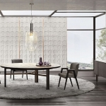 Стол обеденный Dan, дизайн Minotti Стол обеденный Dan, дизайн Minotti