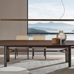 Стол обеденный Dan, дизайн Minotti Стол обеденный Dan, дизайн Minotti