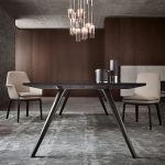 Стол обеденный Evans, дизайн Minotti Стол обеденный Evans, дизайн Minotti