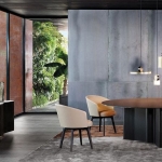 Стол обеденный Lou, дизайн Minotti Стол обеденный Lou, дизайн Minotti