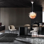 Стол обеденный Lou, дизайн Minotti Стол обеденный Lou, дизайн Minotti