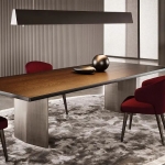 Стол обеденный Morgan, дизайн Minotti Стол обеденный Morgan, дизайн Minotti