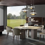 Стол обеденный Morgan, дизайн Minotti Стол обеденный Morgan, дизайн Minotti