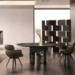 Стол обеденный Nico, дизайн Minotti Стол обеденный Nico, дизайн Minotti