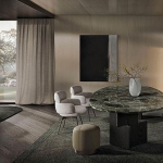 Стол обеденный Nico, дизайн Minotti Стол обеденный Nico, дизайн Minotti