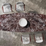 Стол обеденный Nico, дизайн Minotti Стол обеденный Nico, дизайн Minotti