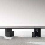 Стол обеденный Nico, дизайн Minotti Стол обеденный Nico, дизайн Minotti