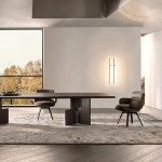 Стол обеденный Nico, дизайн Minotti Стол обеденный Nico, дизайн Minotti