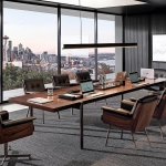 Стол обеденный Superquadra, дизайн Minotti Стол обеденный Superquadra, дизайн Minotti