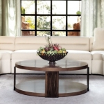 Стол журнальный ANGULO ROUND COCKTAIL TABLE, дизайн Baker Стол журнальный ANGULO ROUND COCKTAIL TABLE, дизайн Baker
