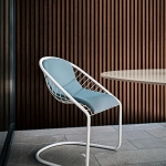 Стул Cortina Outdoor, дизайн Minotti Стул Cortina Outdoor, дизайн Minotti