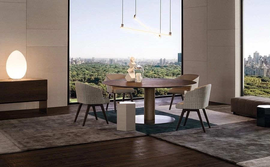 Стол обеденный Bellagio, дизайн Minotti Стол обеденный Bellagio, дизайн Minotti