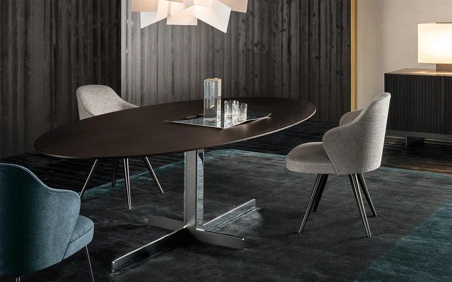 Стол обеденный Catlin, дизайн Minotti Стол обеденный Catlin, дизайн Minotti