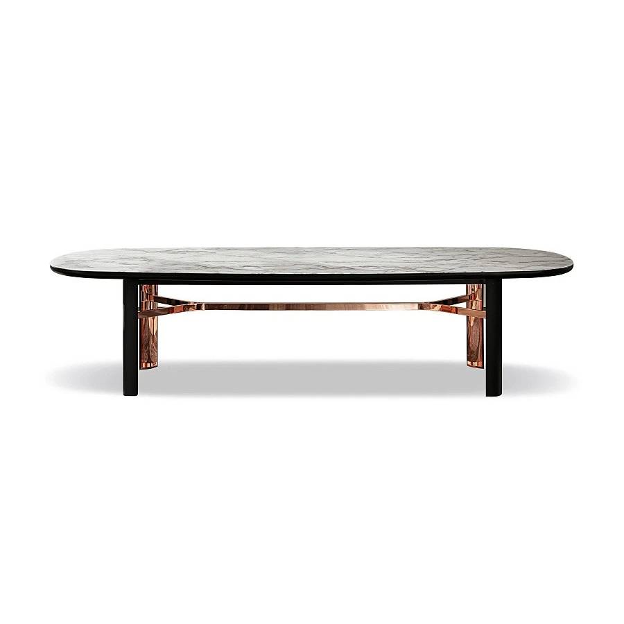 Стол обеденный Dan, дизайн Minotti Стол обеденный Dan, дизайн Minotti