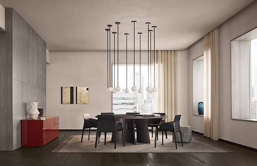 Стол обеденный Kensington, дизайн Poliform I Стол обеденный Kensington, дизайн Poliform I