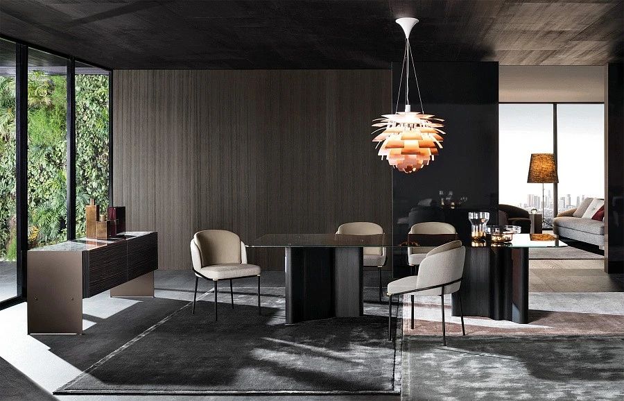 Стол обеденный Lou, дизайн Minotti Стол обеденный Lou, дизайн Minotti