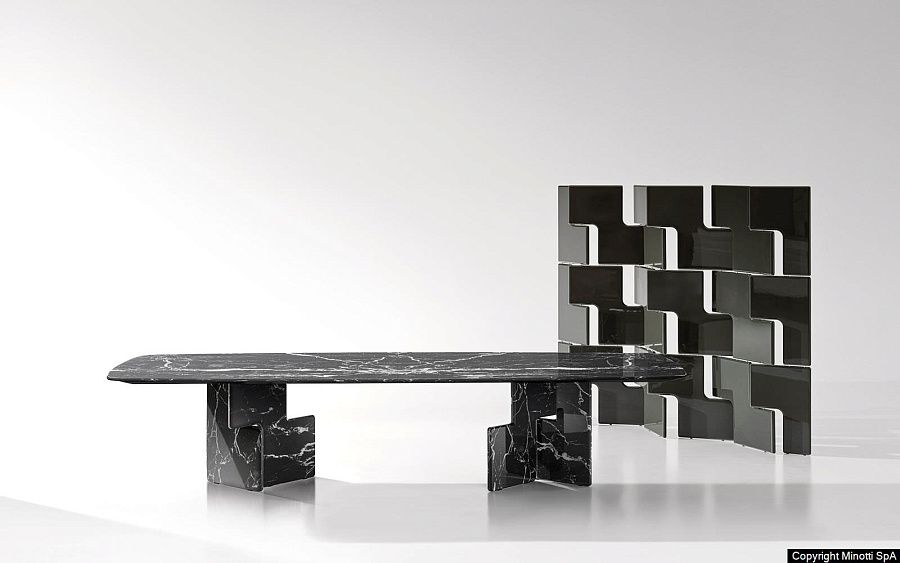 Стол обеденный Nico, дизайн Minotti Стол обеденный Nico, дизайн Minotti