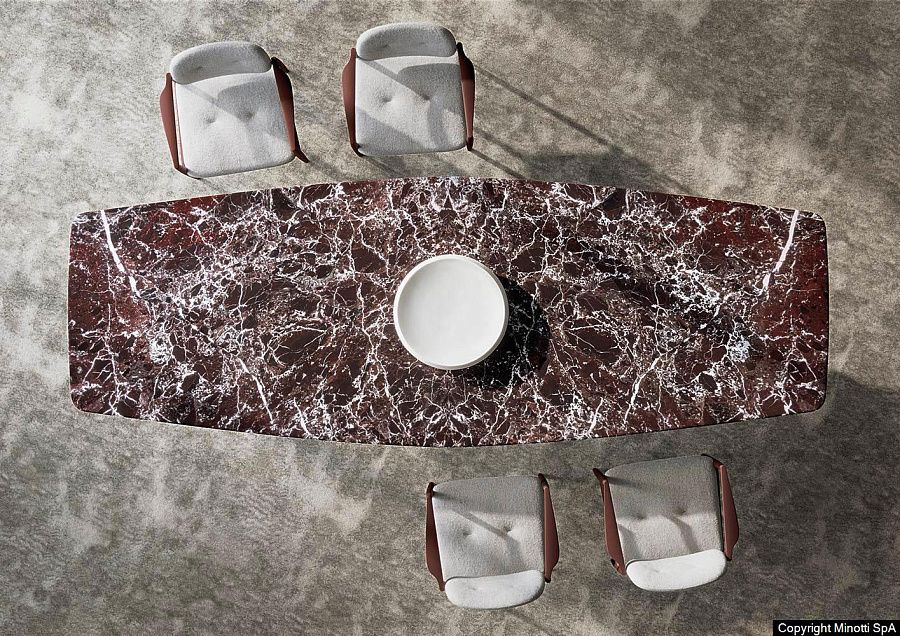 Стол обеденный Nico, дизайн Minotti Стол обеденный Nico, дизайн Minotti