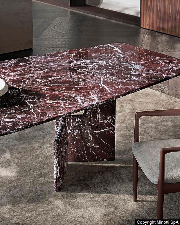 Стол обеденный Nico, дизайн Minotti Стол обеденный Nico, дизайн Minotti