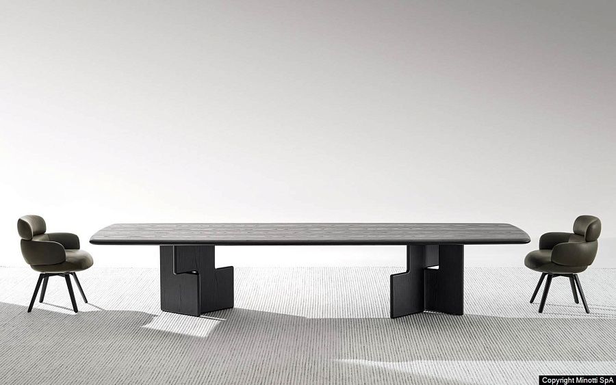 Стол обеденный Nico, дизайн Minotti Стол обеденный Nico, дизайн Minotti
