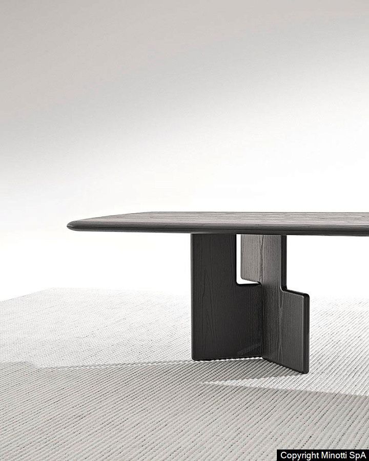 Стол обеденный Nico, дизайн Minotti Стол обеденный Nico, дизайн Minotti