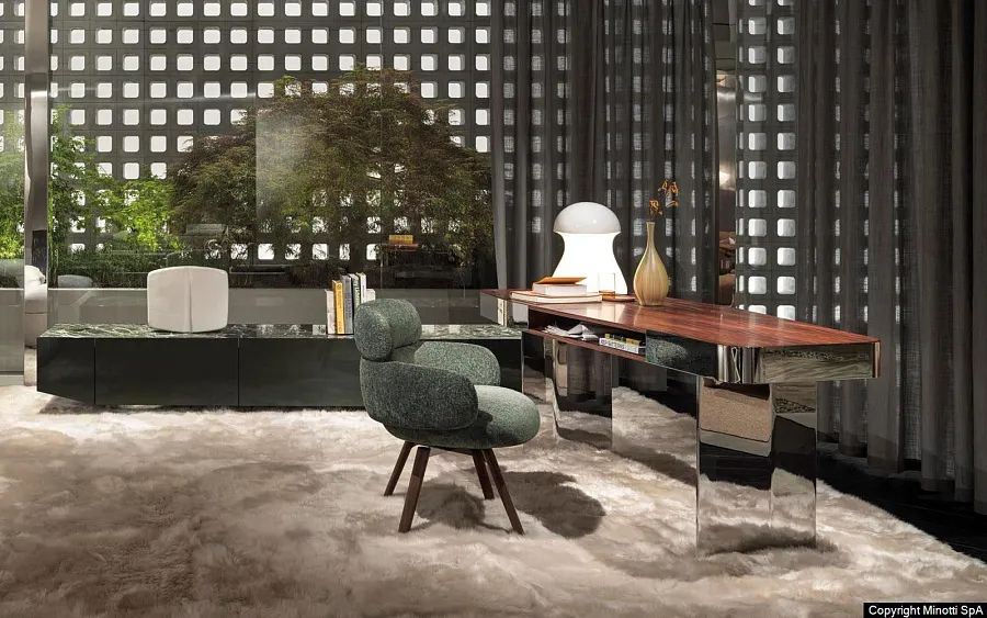 Стол письменный Diagramma, дизайн Minotti Стол письменный Diagramma, дизайн Minotti