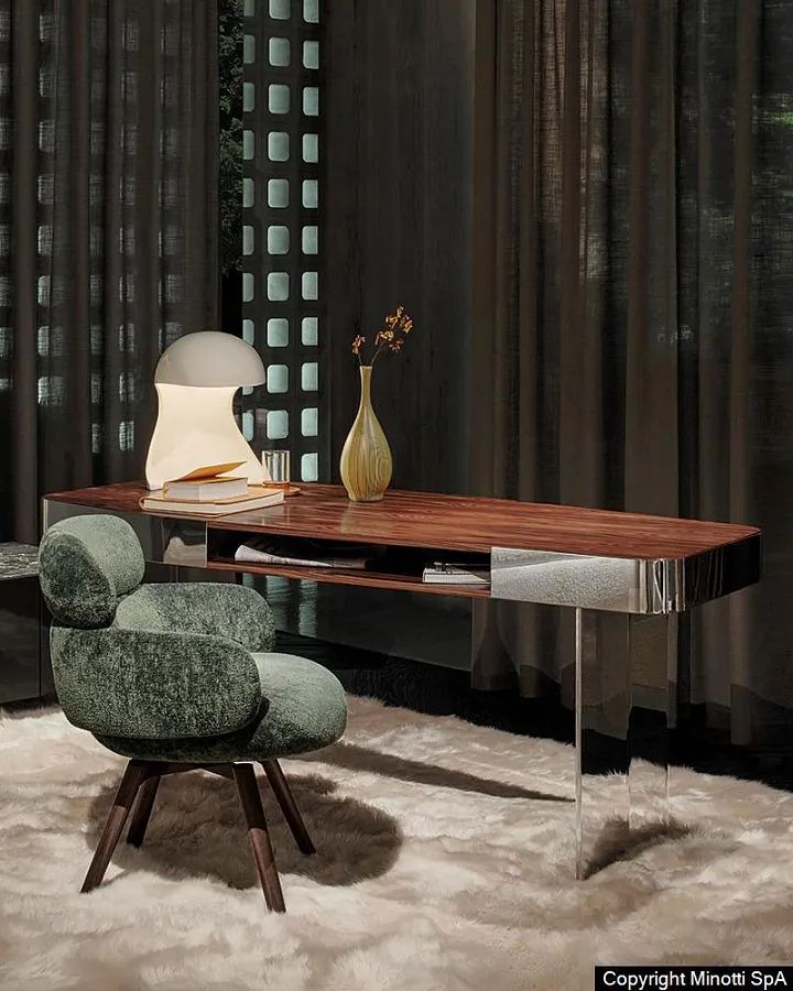 Стол письменный Diagramma, дизайн Minotti Стол письменный Diagramma, дизайн Minotti