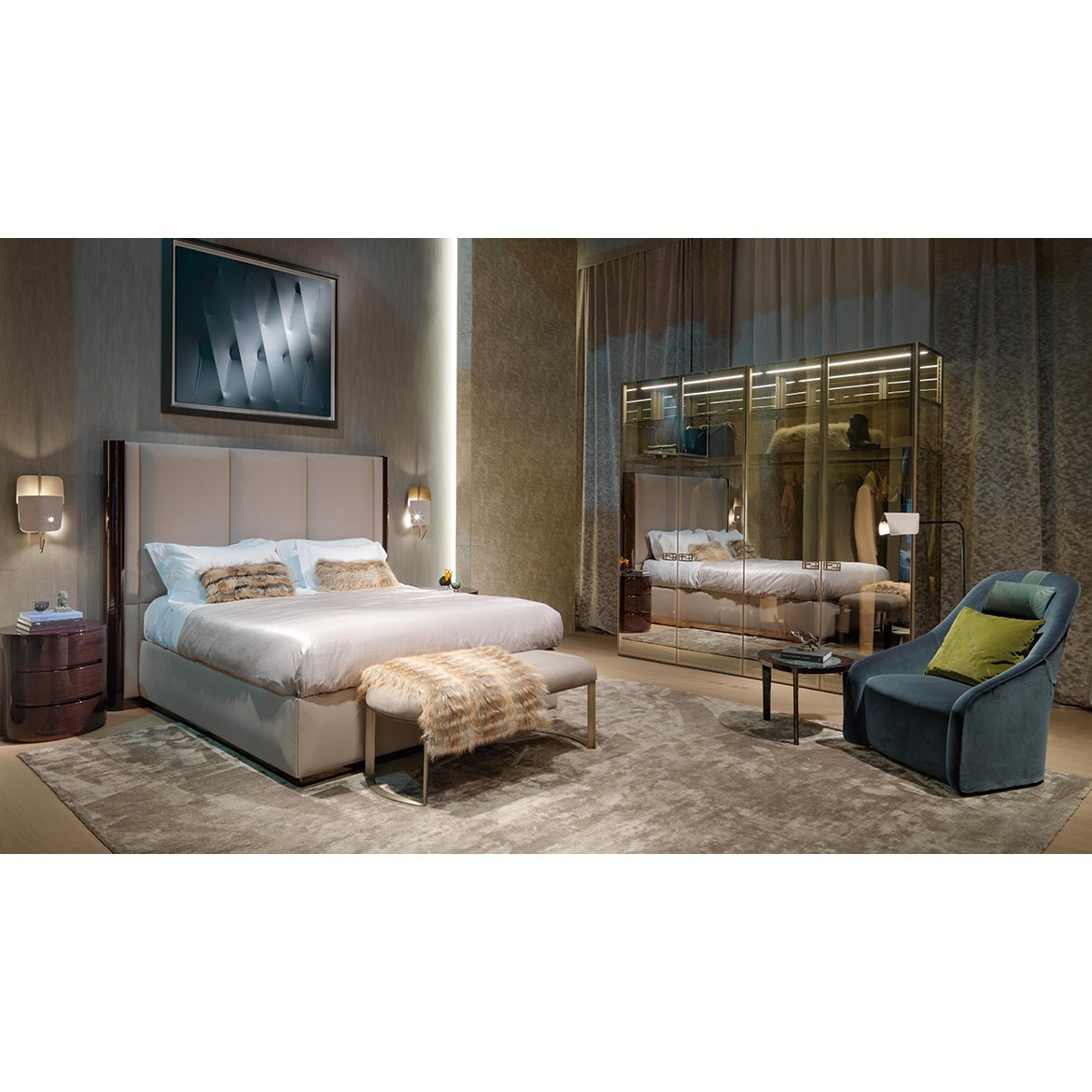 Стол журнальный Freddy Coffee Table, дизайн Fendi Casa Стол журнальный Freddy Coffee Table, дизайн Fendi Casa