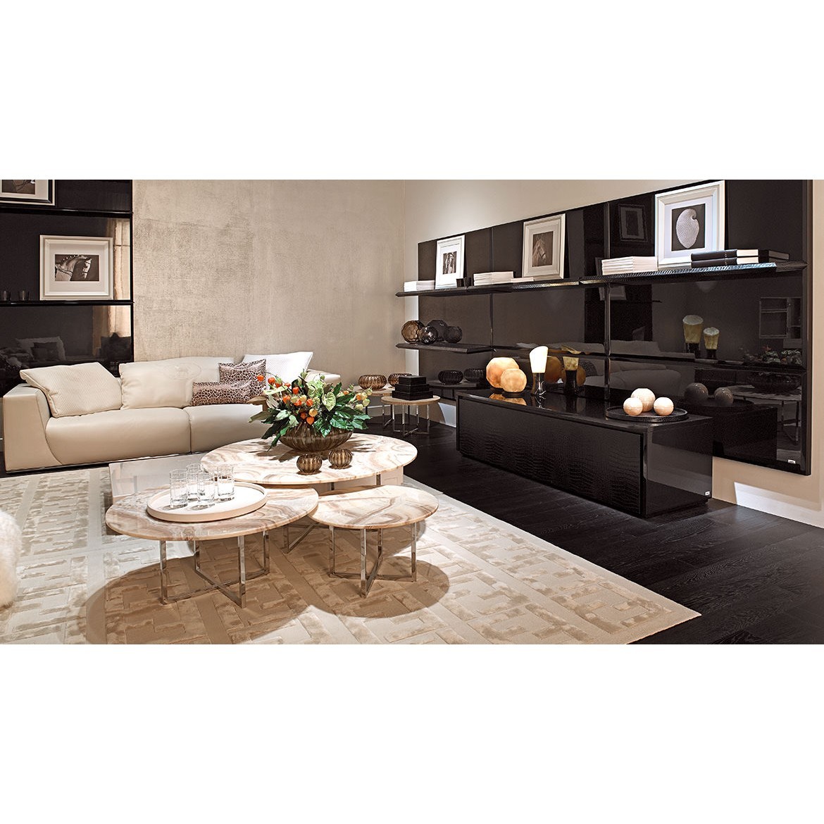Стол журнальный Olimpic Coffee Tables 2, дизайн Fendi Casa Стол журнальный Olimpic Coffee Tables 2, дизайн Fendi Casa