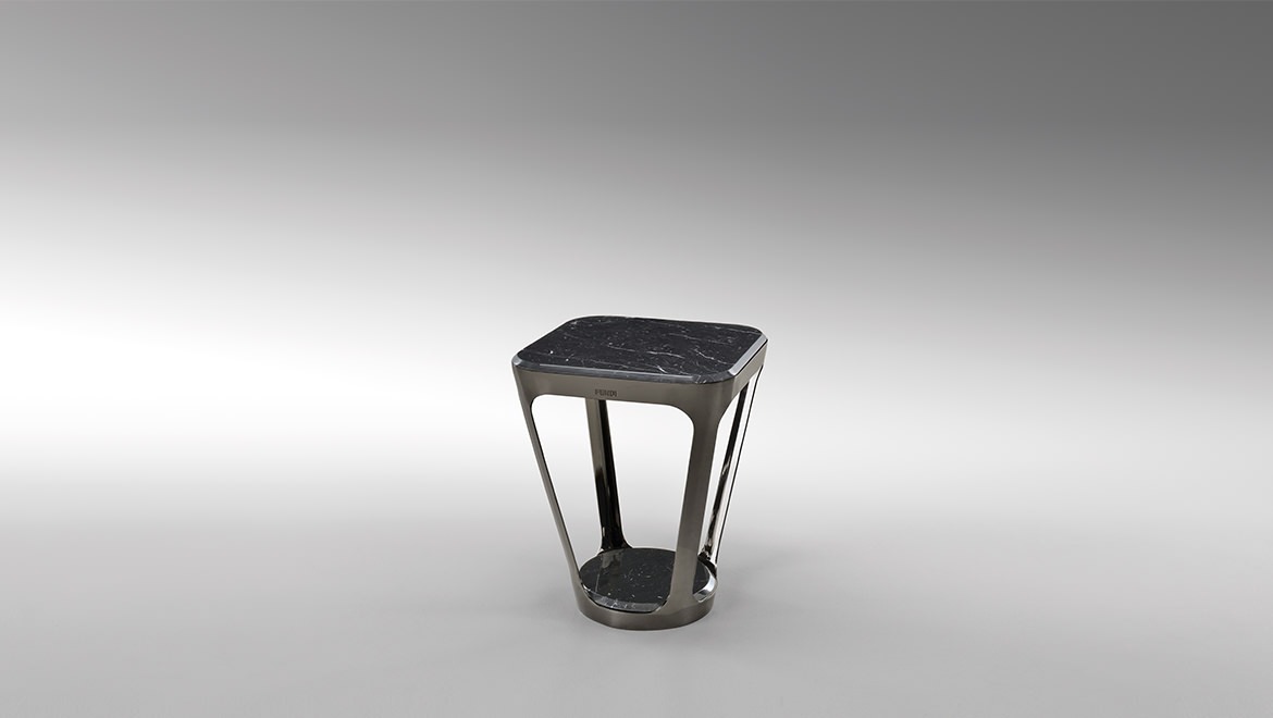 Стол журнальный Pierre Side Tables, дизайн Fendi Casa Стол журнальный Pierre Side Tables, дизайн Fendi Casa