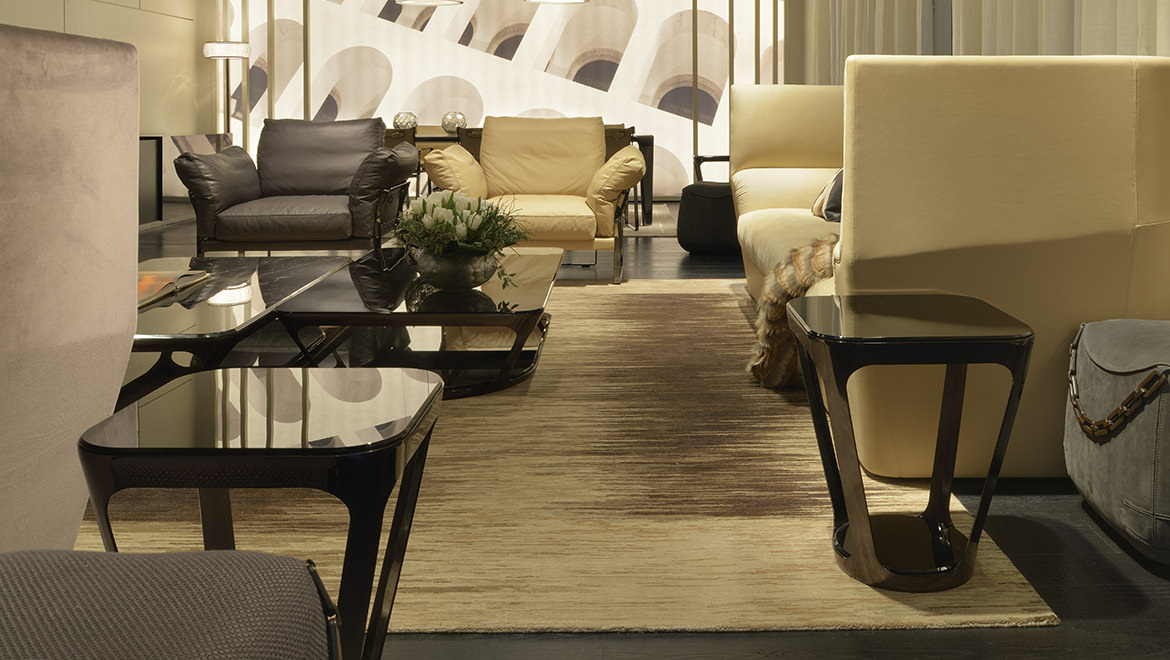 Стол журнальный Pierre Side Tables, дизайн Fendi Casa Стол журнальный Pierre Side Tables, дизайн Fendi Casa
