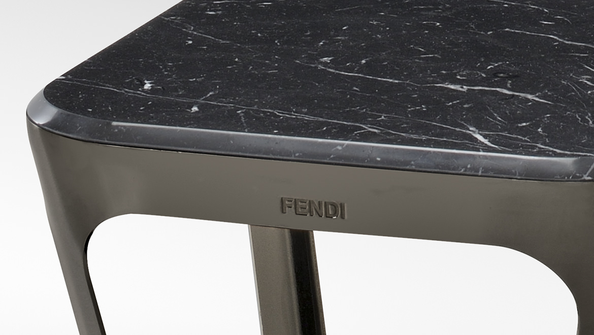 Стол журнальный Pierre Side Tables, дизайн Fendi Casa Стол журнальный Pierre Side Tables, дизайн Fendi Casa
