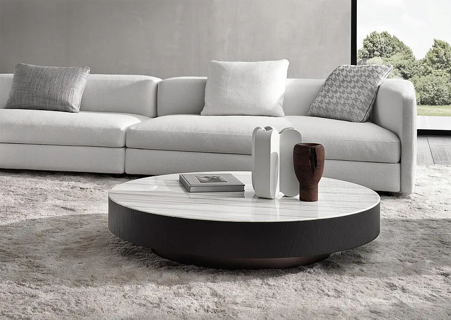 Журнальный столик Milton, дизайн Minotti Журнальный столик Milton, дизайн Minotti