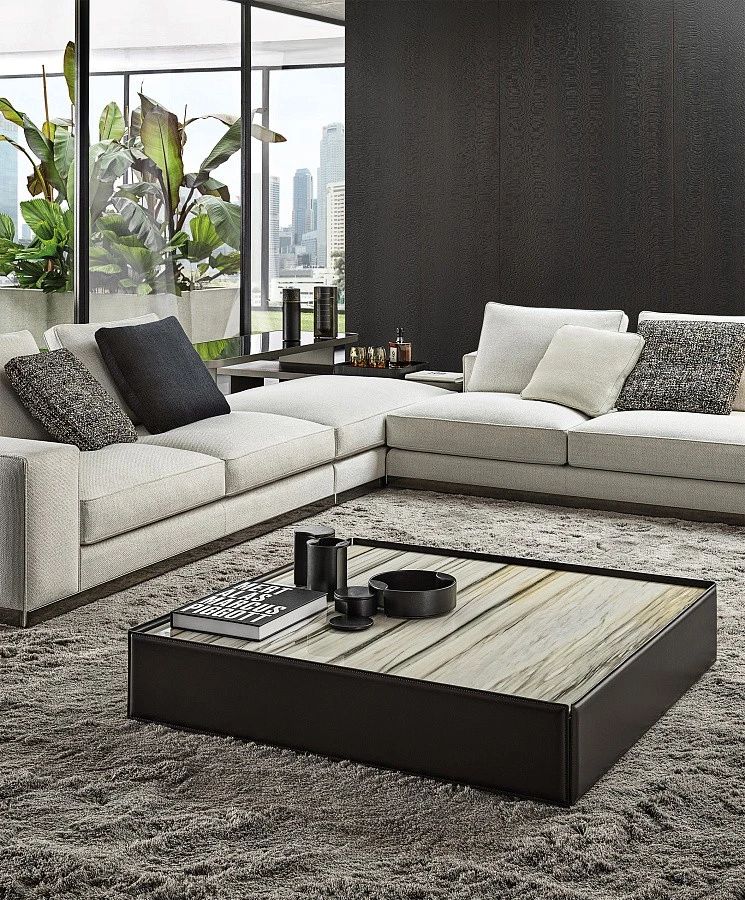 Журнальный столик Side, дизайн Minotti Журнальный столик Side, дизайн Minotti